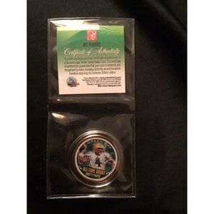 Brett Favre Merrick Mint set of 2 coins. In packages with certificates.